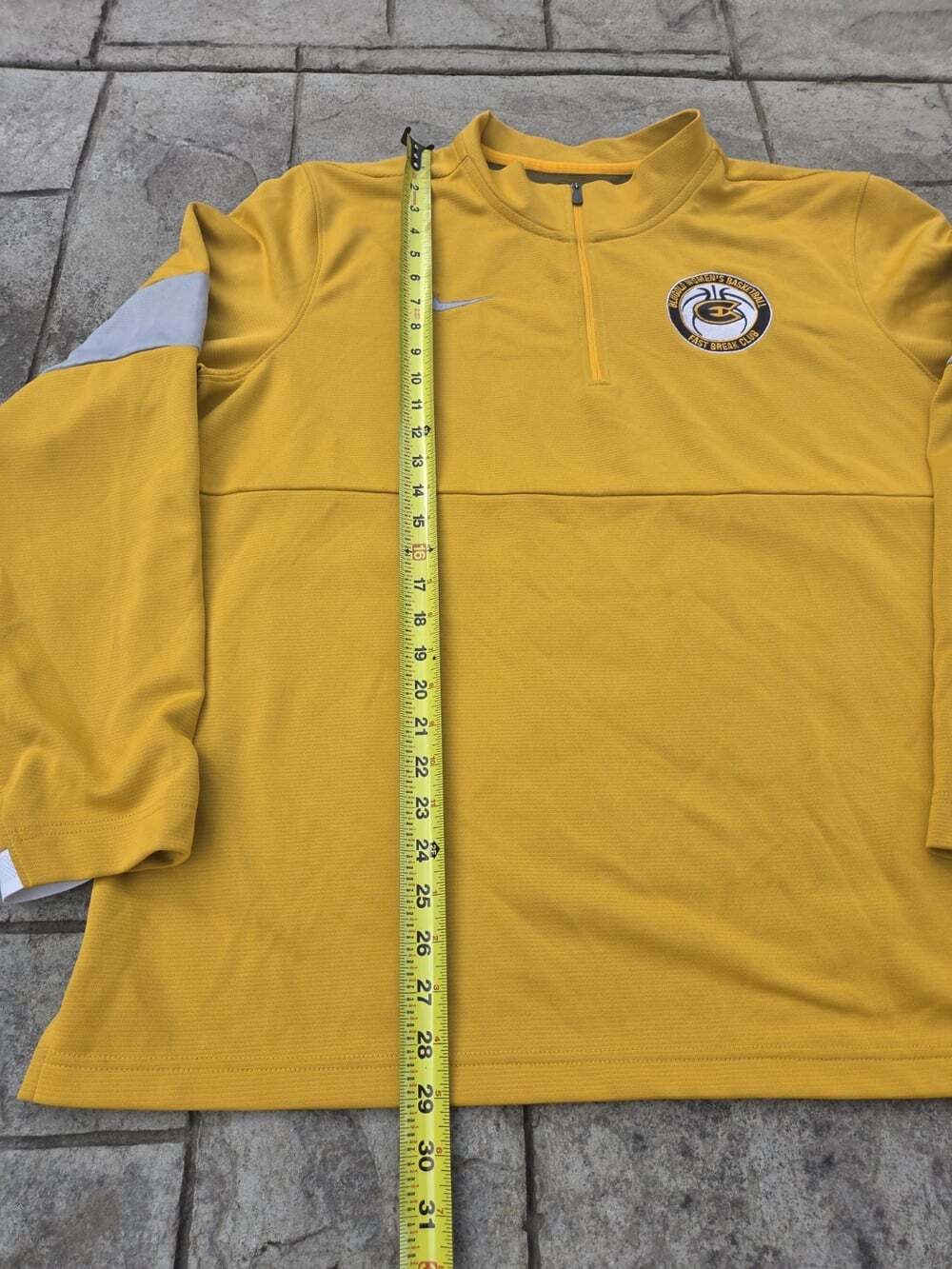 Nike Dri-FIT UW-Eau Claire Blugolds Basketball Fast Break Clubsz XL 1/2 Zip - Picture 9 of 10